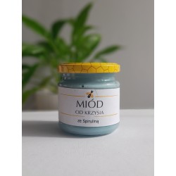 Miód Kremowany ze Spiruliną...