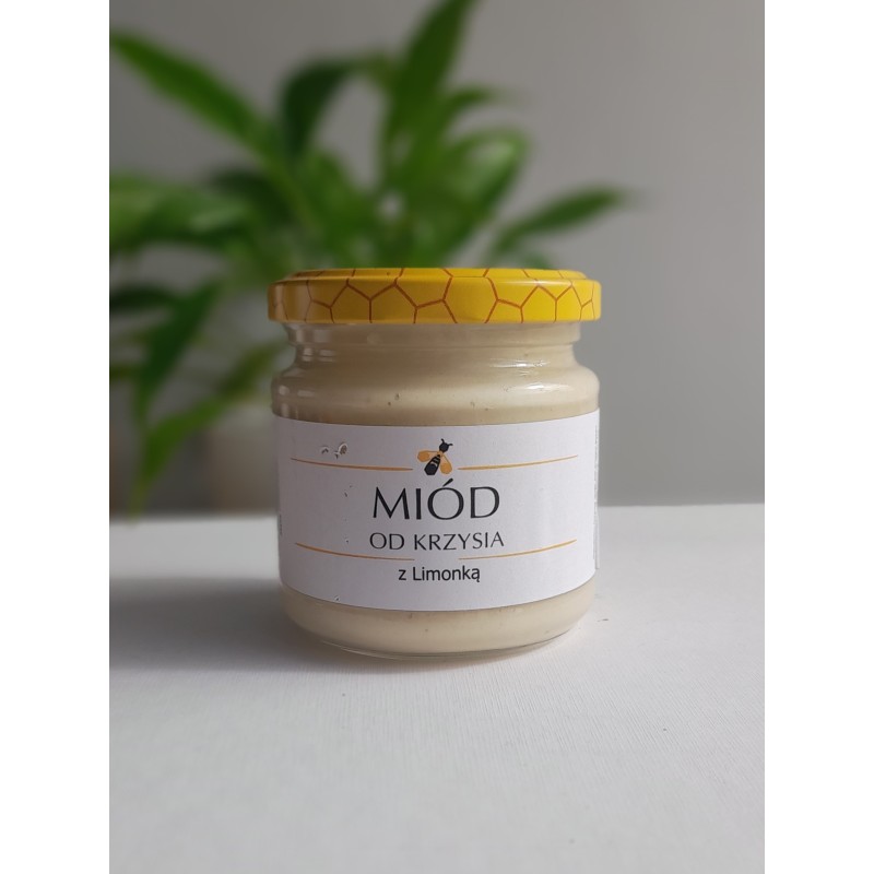 Miód Kremowany z Limonką 220g